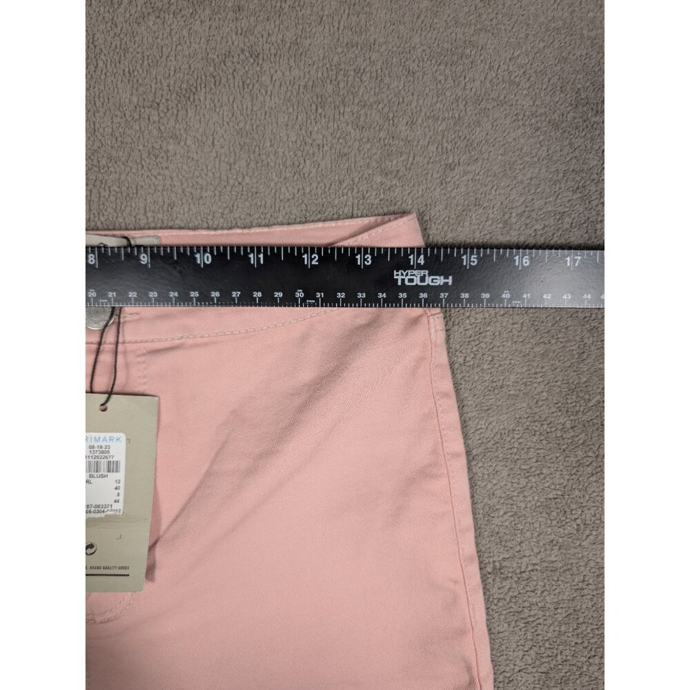 Denim & Co. Classic‎ Women's Size 8 Waist Stretch Jeggings Pink NWT - Picture 8 of 10